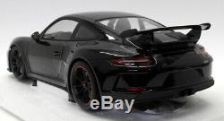 Minichamps 1/18 Scale Diecast 110 067021 Porsche 911 GT3 2017 Black Metallic