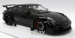 Minichamps 1/18 Scale Diecast 110 067021 Porsche 911 GT3 2017 Black Metallic