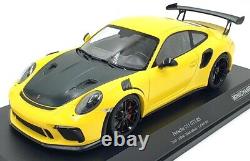 Minichamps 1/18 Scale Diecast 155 068231 Porsche 911 GT3 RS 2019 Yellow