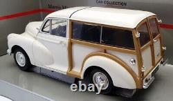 Minichamps 1/18 Scale Model Car 150 137010 Morris Minor Traveller White