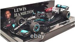 Minichamps 1/43 Scale 410 210144 F1 Mercedes-AMG W12 Bahrain GP 2021 Hamilton