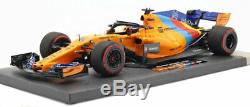 Minichamps McLaren MCL33 #14 Abu Dhabi GP 2018 Fernando Alonso 1/18 Scale