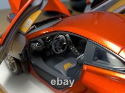 Minichamps McLaren MP4/12C 118 Scale Model Car Metallic Orange Limited Edition
