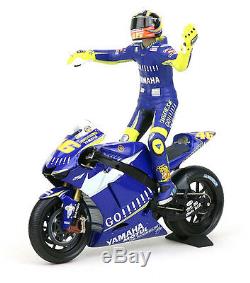 Minichamps Valentino Rossi Bike/Figurine Yamaha Donington 2005 1/12 Scale