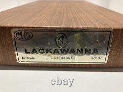 N Scale Con-Cor 8507 Lackawanna Limited Edition Set Never Out of Box N6100