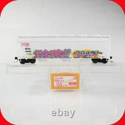 N Scale GPLX Stren/Caspo Graffiti Hopper Car -MICRO TRAINS Collector Special Run
