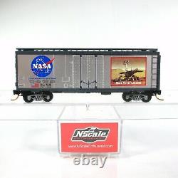 N Scale USA NASA Mars Rover Galaxy 40' Box Car, MICRO TRAINS NSE MTL 12-02 RARE