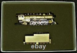N-scale Jamco Ltd 4-6-2 Brass Locomotive with12 Wheel Tender, Undecorated
