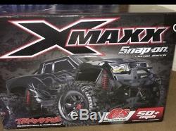 NEW TRAXXAS XMAXX RC TRUCK Snap On Limited Edition Black 8S Brushless 1/5 Scale