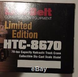 NZG Link-Belt HTC 8670 New in Box 1/50 scale Diecast Limited Edition #176 Crane