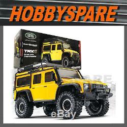 New 1/10 Traxxas Trx4 Limited Edition Land Rover Defender Rc Crawler Rtr Yellow
