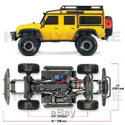 New 1/10 Traxxas Trx4 Limited Edition Land Rover Defender Rc Crawler Rtr Yellow
