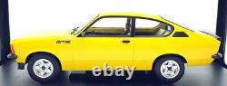 Norev 1/18 Scale Diecast 183655 1977 Opel Kadett GT/E Yellow