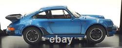 Norev 1/18 Scale Diecast 187539 Porsche 911 Turbo 3.3 1977 Metallic Blue