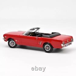 Norev 1/18 Scale MUSTANG COVERTIBLE 1966 RED 182810