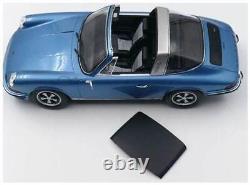 Norev 118 Scale Porsche 911 S 2.4 Targa 1973 Blue Limited Edition 1000pcs