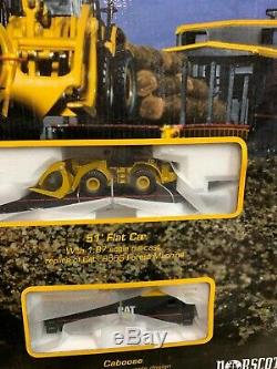 Norscot Caterpillar HO Scale Train Set, NIB, Limited Edition 4079 of 5500