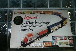 O Scale 6-1585 Lionel 75th Anniversary Commemorative Train Set New Opened Set