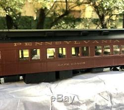 O Scale Fischer Pennsy PRR Passenger Cafe Coach 2R Brass-Like quality STUNNING