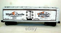 O Scale Lionel (3 Rail) Custom Lettered White Castle Collectible Reefer Lot A