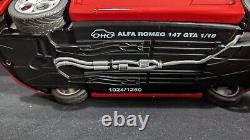 Otto Mobile Alfa Romeo 147 Gta In Red. Ot150. 1/18 Scale. Number 1024/1250