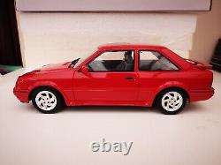 Otto Models 1/18 Scale Ford Escort RS Turbo MK4 Red Resin Model Car #123/3000
