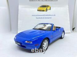 Otto Ot934 1990 Mazda Mx5 Mariner Blue Limited Edition 118 Scale