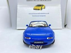 Otto Ot934 1990 Mazda Mx5 Mariner Blue Limited Edition 118 Scale