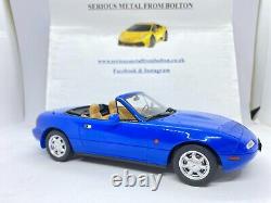 Otto Ot934 1990 Mazda Mx5 Mariner Blue Limited Edition 118 Scale