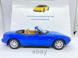 Otto Ot934 1990 Mazda Mx5 Mariner Blue Limited Edition 118 Scale