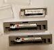 Pair of Atlas N-Scale Lehigh Valley ALCO C-628 Snow Birds 634 & 639 with box car