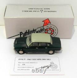 Pathfinder Models 1/43 Scale PFM27 1963 Triumph 2000 MK. 1 1 Of 600 Green