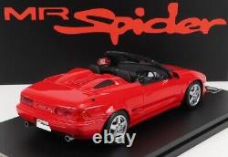 Peako TOYOTA MR2 SPIDER OPEN 1996 RED with Showcase 1/18 Scale LE50 New