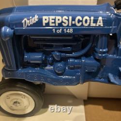 Pepsi Cola Farm Tractor Diecast Scale Models Limited Edition Blue Ford 1/148