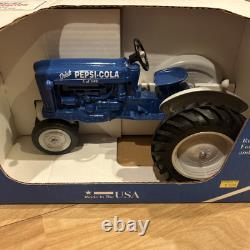 Pepsi Cola Farm Tractor Diecast Scale Models Limited Edition Blue Ford 1/148