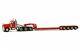 Peterbilt 379 with Rogers 4-Axle Lowboy Red Sword / WSI 150 Scale Model New