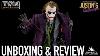 Queen Studios Joker Artist Edition 1 4 Scale Statue Unboxing U0026 Review