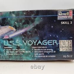 REVELL 1997 Star Trek Voyager U. S. S Voyager Limited Edition Scale Model Kit 3612