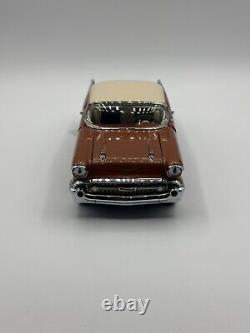 Rare Franklin Mint 1/24 Scale 1957 Chevrolet Bel-air Brown Limited Edition