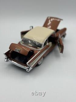 Rare Franklin Mint 1/24 Scale 1957 Chevrolet Bel-air Brown Limited Edition