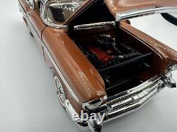 Rare Franklin Mint 1/24 Scale 1957 Chevrolet Bel-air Brown Limited Edition