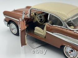 Rare Franklin Mint 1/24 Scale 1957 Chevrolet Bel-air Brown Limited Edition