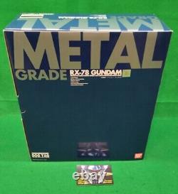 Rare Limited Edition #00755 Metal Grade RX-78 Gundam Scale 1/100 Bandai New MIB