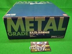 Rare Limited Edition #00755 Metal Grade RX-78 Gundam Scale 1/100 Bandai New MIB