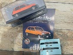 Renault 5 Mirage (1979) Unforgettable Cars DIE CAST Scale 124 Limited Edition