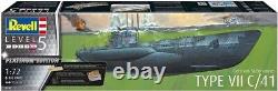 Revell 05163 172nd scale German Submarine Type VII C/41 Platinum Edition