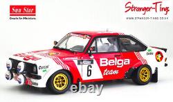 SUNSTAR Ford Escort RS1800 MKII Lotto Haspengouw 1982 1/18 Scale Diecast H4853