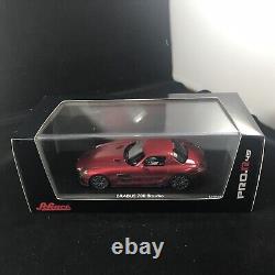 Schuco Mercedes SLS Brabus 700 Biturbo Red 143 Scale Limited Edition