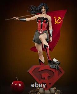 Sideshow Wonder Woman Red Son Limited Edition Statue Figure, DC 1/4 Scale