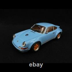 Singer Porsche 911 Coupé light blue/orange 1/18 KK Scale KKDC180441 Ltd Edition